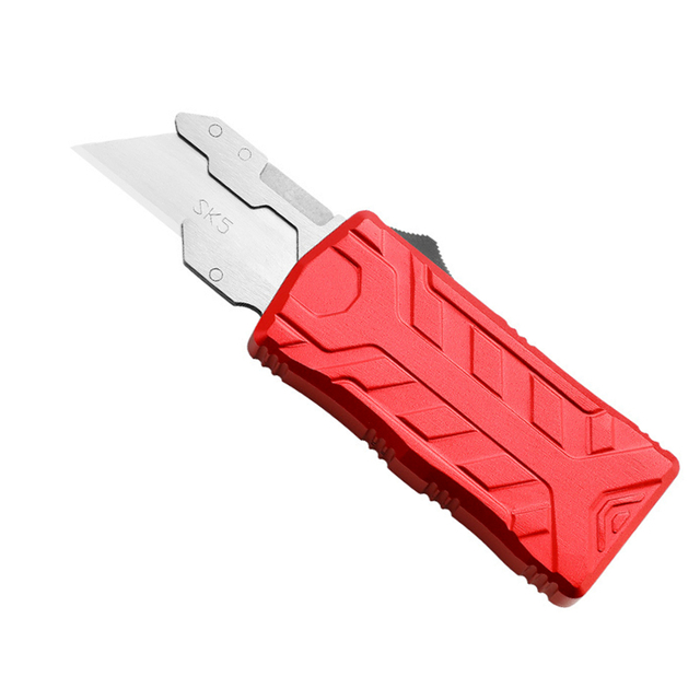 Cortador de caja de hoja de utilidad autom&aacute;tica con cuchilla de afeitar OTF