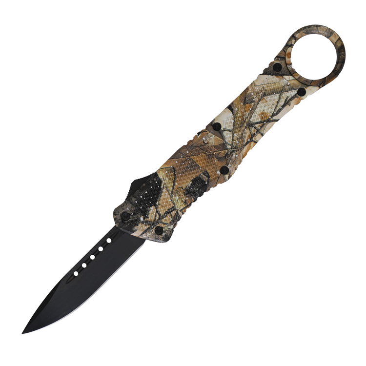 Cuchillo Esigner OTF con acabado &uacute;nico