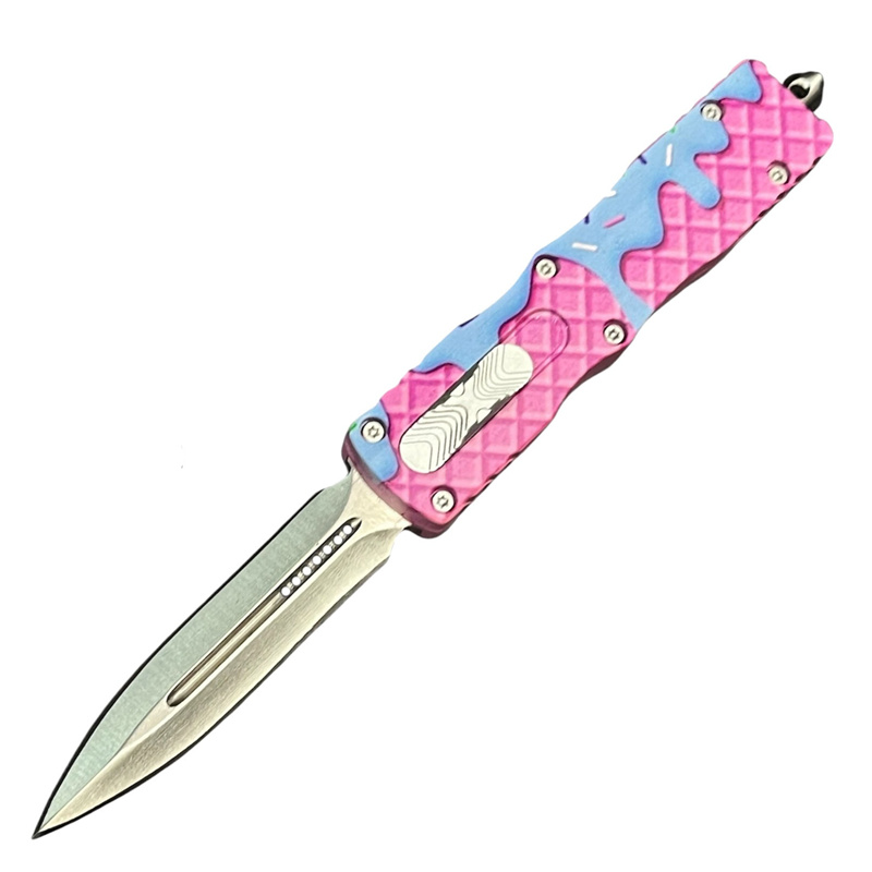 Glaseado de donut rosa de 7' autom&aacute;tico con cuchillo frontal
